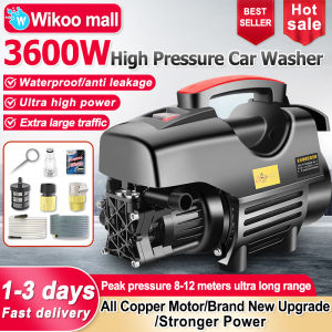 Car Wash Machine 3600W Pressure Washer Heavy Duty Household Automatic Car Washer Portable High Power Car Wash Machine 220V High Pressure Brush Car Water Pump Water Gun Artifact Heavy Duty Portable Car Washer Power Sprayer Pressure Washer Sale