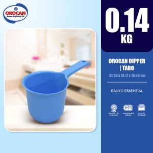 OROCAN Water Dipper/High QualityTabo/Cleaning Supplies/Cleanware/Multipurpose Water Ladle/Bath Plastic Ladle/Plastic Convenient Scoop/Bath Scoop/Multipurpose Durable Plastic Water Ladle/ High Quality very thick and sturdy Dipper