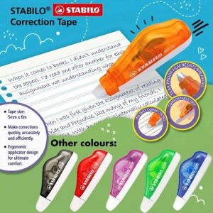 STABILO Correction Tape / Pita Pembetulan 5MMx6M (ART NO.889)