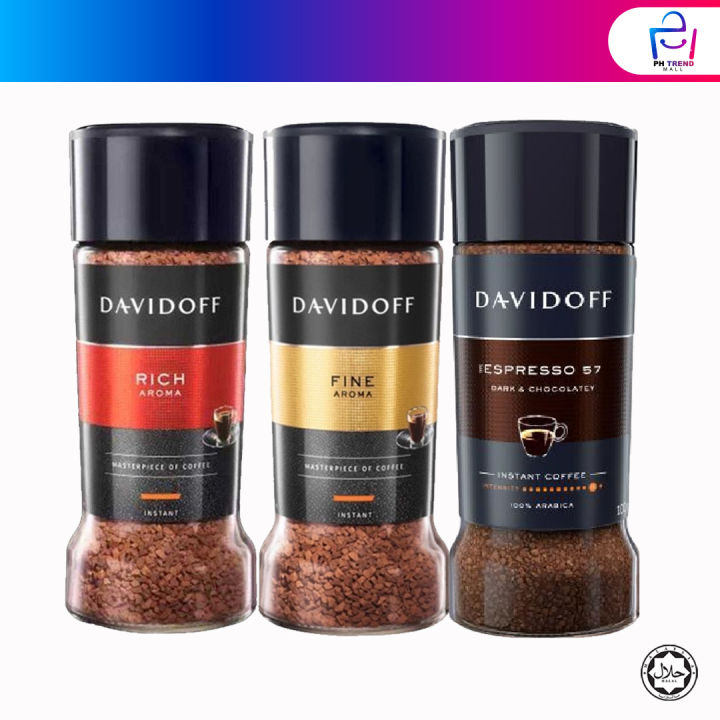 Davidoff Coffee Cafe 100g Assorted Instant Coffee Espresso Kopi Segera ...