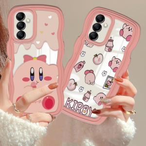 (Lokal Ready) Xinyu Casing hp Samsung A14 A04S A13 A04E A03 A03S A50 A50S A30S A23 A22 A21S A12 A02S A11 A51 A10 A30 A52 A52S M12 A71 A53 A32 M23 5G A33 A73 Kartun Manis Senyum Kelinci Pinggir Gelombang Kasus Silikon Lembut Softcase