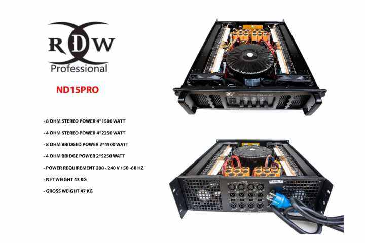 Power Amplifier Gt Lab Nd Pro Original By Rdw Lazada Indonesia