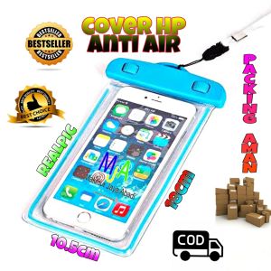 (BISA COD) PROMO Case HP Tahan Air / Cover HP Anti Air / Pelindung Tas Plastik HP Smartphone Waterproof Hujan 4-6 inch