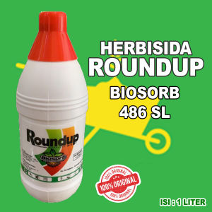 ROUNDUP 486 SL  1 LITER ASLI 100% OBAT RUMPUT | PEMBASMI RUMPUT | PEMBUNUH RUMPUT | HERBISIDA RONDAP RONAP ROUNDUP 1 LITER MURAH