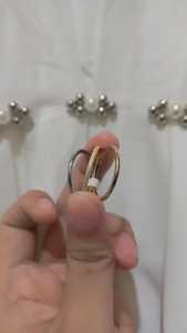 Cincin Wanita flower Gold  Titanium Original Anti Luntur Dan Karat 4in1 Dan 3in1