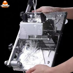 Multi-Function Beef Roll Slicing Machine Stainless Steel Adjustable 0.3-8mm Hand Tool for Food Preparation