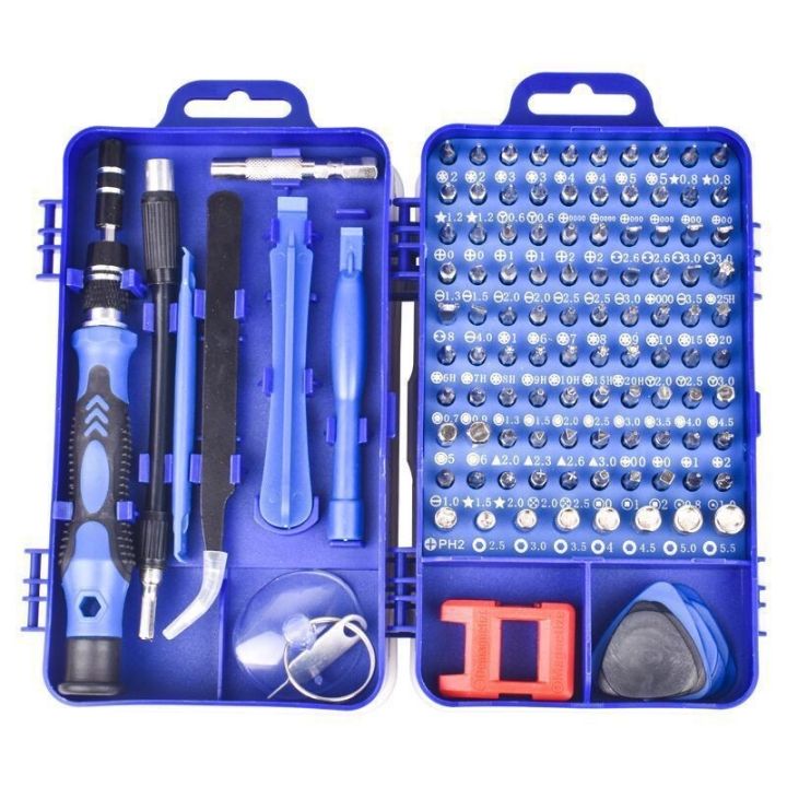 115 in 1 Screwdriver Set DIY Repair Tool Kit PC Mobile Phone