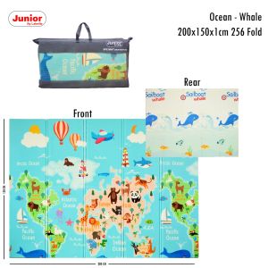 KARPET ANAK PLAYMAT JUNIOR LABEILLE BERKUALITAS PREMIUM LEBAR TEBAL WATERPROFF FREE TAS TEBAL 1cm 2cm Kidu Baby