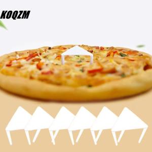 KOQZM 100Pcs Pizza Saver Stands Fixing Rack Pizza Holder Pizza Packing Tripod Plastic Tripod Stack