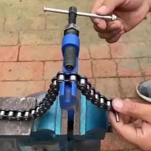 Versatile Chain Breaker Tool for Bikes ATVs & Scooters - Fits 420-530 Chains Durable Steel