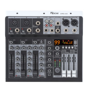 BEXON Hub 99 DSP Professional mixer Bluetooth 5.0 USB input Home outdoor performance 4/6 channel mixer