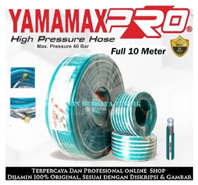 YAMAMAX Selang Kompresor Angin 10 Meter / 10Meter Compressor Kompressor Tekanan Tinggi Steam Cuci Mobil Motor High Pressure Hose
