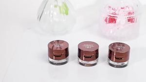 2 In 1 Waterproof Eyebrow Gel Pomade Eyeliner Eyebrow Cream Waterproof Cream Fluff Shaping Brow Wax Long-Lasting Free Eyebrow Powder Brush And Eyebrow Card (M1b-P8)56