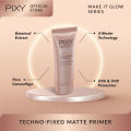 PIXY Make It Glow Techno Fixed Matte Primer 101 Fair Beige. 