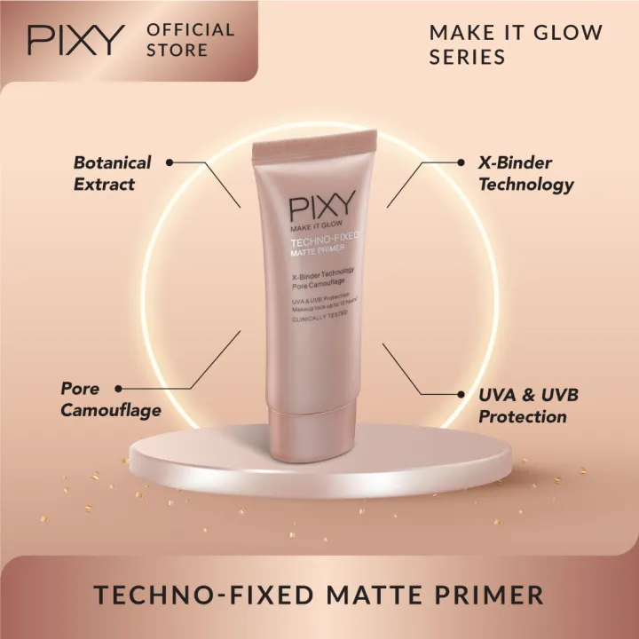 PIXY%20Make%20It%20Glow%20Techno%20Fixed%20Matte%20Primer%20101%20Fair%20Beige%20-%20Image%202