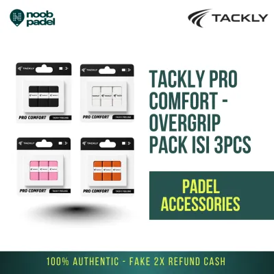 Tackly Pro Comfort Overgrip Pack Isi 3pcs Padel Aksesoris
