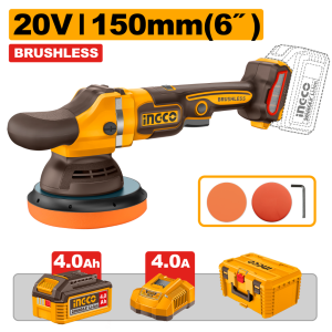 INGCO 20V CORDLESS DUAL ACTION POLISHER | BRUSHLESS MOTOR | APLI20158 APLI2015