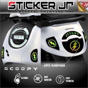 Stiker Lampu Sein + Stoplamp Scoopy 2025 Transparan Stiker Alis Sein Scoopy New 2025 02