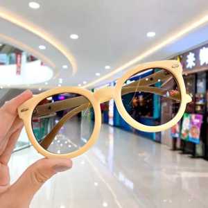 Kacamata Fashion Anak Laki-Laki & Perempuan Kacamata Anti UV Fashion Trendy Style Anak Korea Strip