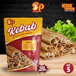SP Kebab Pamulang KEBAB FROZEN TERLARIS SPkebab Daging Ayam KEBAB SEDANG ISI 5 AUTHENTIC TURKI CEMILAN FROZEN KEBAB PREMIUM KEBAB HALAL KEBAB SEDANG FROZEN KEBAB BEEF KEBAB CHICKEN KEBAB LAMB KEBAB AYAM PEDAS KEBAB AYAM ORIGINAL KEBAB MINI FROZEN