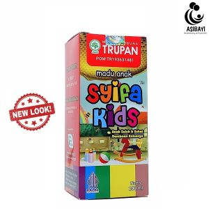 Trupan Syifa Kids Madu Herbal Anak Turun Panas Demam by HIU Herbal Indo Utama Turpan