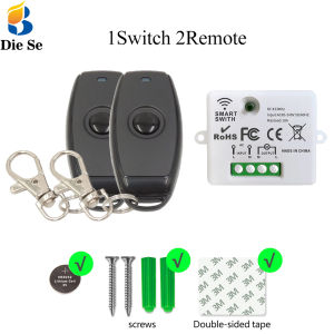 Diese kích thước nhỏ mô-đun 433Mhz AC 110V 210V 220V 230V 10A 1CH Receiver Relay phổ ánh sáng Swicth điều khiển từ xa không dây cho đèn/thiết bị nhà/DIY