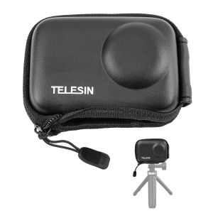 TELESIN Mini Storage Protective Bag for DJI OSMO Action 5 4 3 Accessories Half Open Quick Release Carrying Case Aciton Camera Accessories