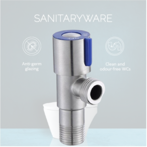Stop Kran Stainless Steel Single 1/2 inch Stop Kran Cabang Shower Kamar Mandi 1/2 inch Stainless steel - High Quality