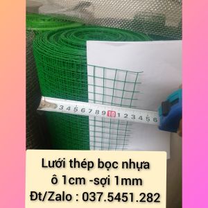 Lưới chống chuột - ô 5mm sợi 1ly ( bán lẻ 35k/m vuông bán nguyên cuộn 650k)