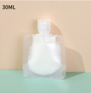 Travel Shampoo Lotion Bag Dispenser 30/50/100ml Refillable Transparent Containers Shampoo Liquid Cosmetic Storage