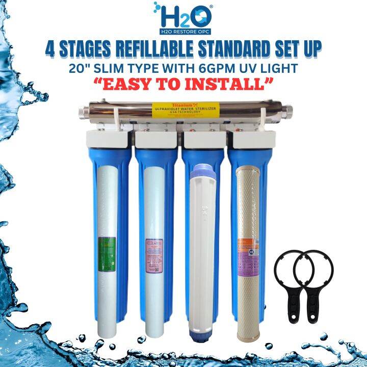 Water Filtration System Top Selling 4 Stages 20