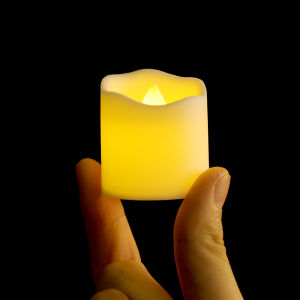 YESPERY 1/3/6Pcs Flameless Candles wIth Battery Light Tealight LED Candles Lamp Electronic Lamp Halloween Home Decor