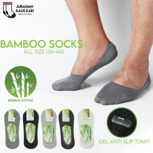 Kaos Kaki Hidden Socks Invisible Serat Bambu Arang Bamboo