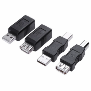 Compactly USB A to USB B Adapters USB A to Printer Connectors Plugs for Convenient Use in Home or Office Setting