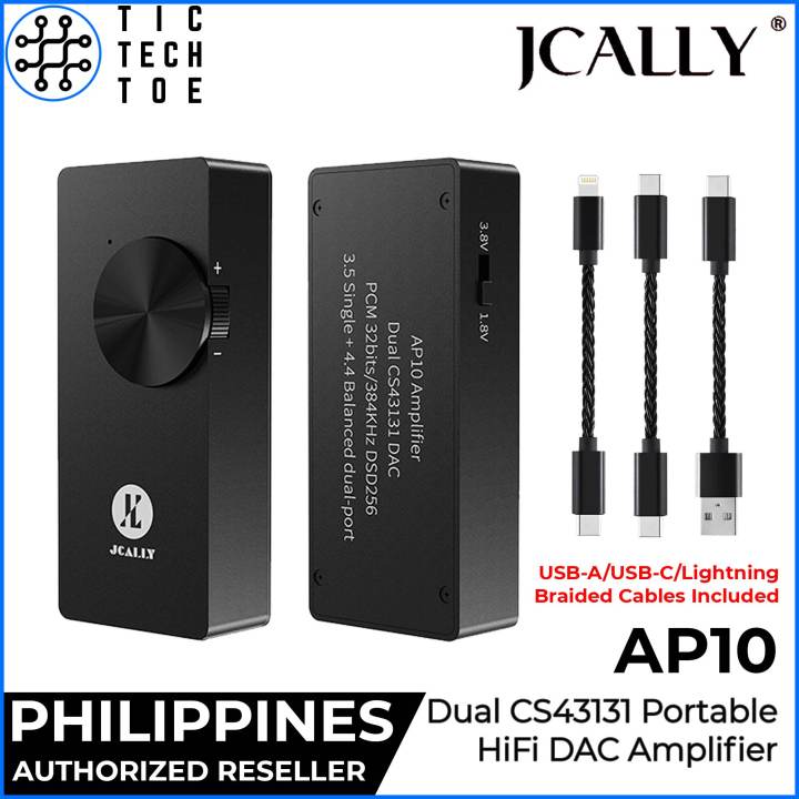 Ap10 Usb Dac Amp With Mic Input JCALLY AP10 Dual DAC