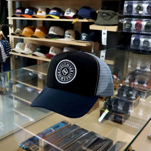 Linkswear Topi Jaring Pria Trucker hat Distro Topi Bordir Baseball Navy