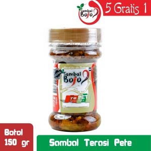 Sambal Terasi Pete (Bojo Rapet) Kemasan Botol 150gr