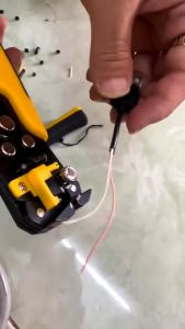 Kìm tuốt dây điện tự độngcắt dây bấm cos Đa năng 3 trong 1 dành cho thợ điện