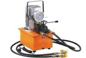 Ready✅ ZCB-700AB Hydraulic Oil Manual Hand Pump 750W Double Acting Driven 220V 7L Equipment Punching Tools High Pressure