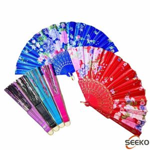 Seeko Silk Foldable Fan Hand Fan Chinese Classical Fans Gift
