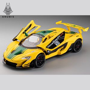 Mô Hình Xe Ôtô Kim Loại 1/24 Siêu Xe MCLAREN P1 GTR Dùng Để Trưng Bày Bàn Làm Việc