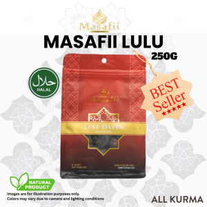Masafii Lulu Dates Kurma Lulu Emirat from UAE in Pouch (250g)