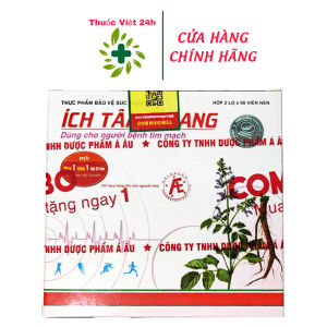 [MỚI] Ích Tâm Khang (Hộp 180 Viên) Phòng Và Hỗ Trợ Bệnh Suy Tim - thuocviet24h