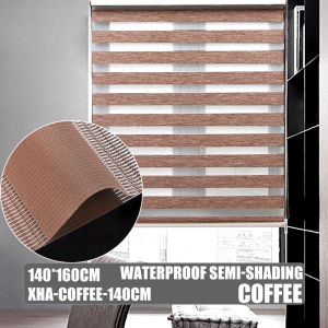 Zebra Blinds Roller Curtains Duo Roller Blinds: Sunshade Heat-Resistant & UV Protection for Windows & Home Decor