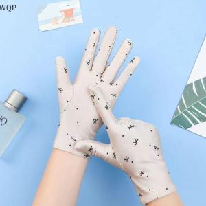 [WQP Fashion Store] Flash Sale Jewelry Women Driving Riding Mitten Sunscreen Gloves Female Summer Breathable Elastic Sun Protection Glove For Lady Girl