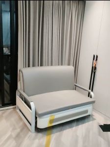 Sofa giường thông minh vải nano có hộc chứa đồ sofa giường đa năng KT 1m28x2m