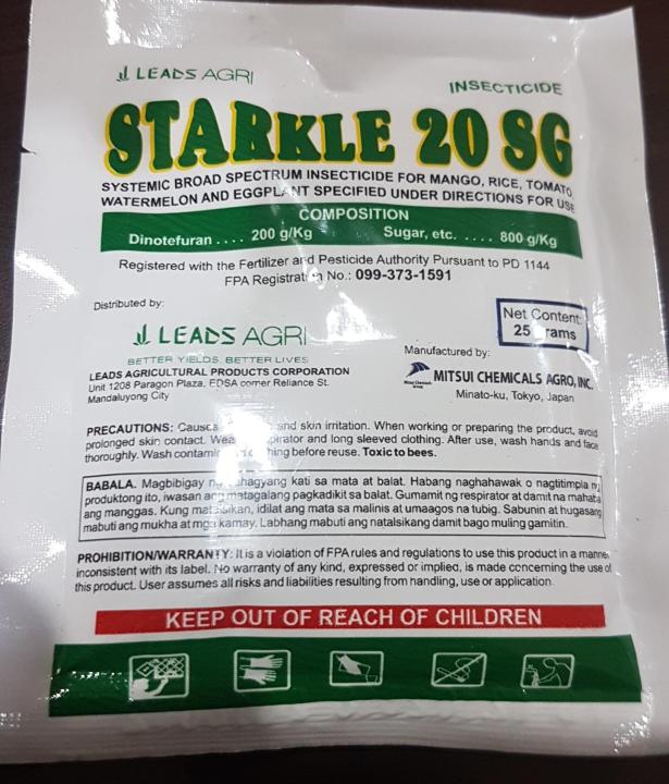 Starkle Systemic Insecticide 25 grams (Leads Agri) Lazada PH