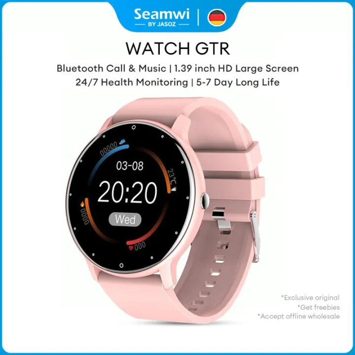 Seamwi Smart Watch สมาร์ทวอทช์ กันน้ำ วัดความดัน ออกกำลังกายได้ รองรับ Android และ iOS