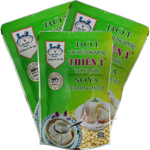 COMBO 3 GÓI - BỘT TÀU HỦ SINGAPORE THIÊN Ý (TÀU PHỚ) - TÀU HỦ HƯƠNG VỊ THƠM NGON ĐẶC TRƯNG - SOYA PUDDING MIXED -  TỪ ĐẬU NÀNH GIÚP ĐẸP DA - ĐẸP DÁNG