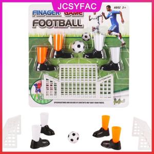 JCSYFAC Bộ trò chơi trên bàn chơi bóng đá mini vui nhộn với hai bàn Thắng